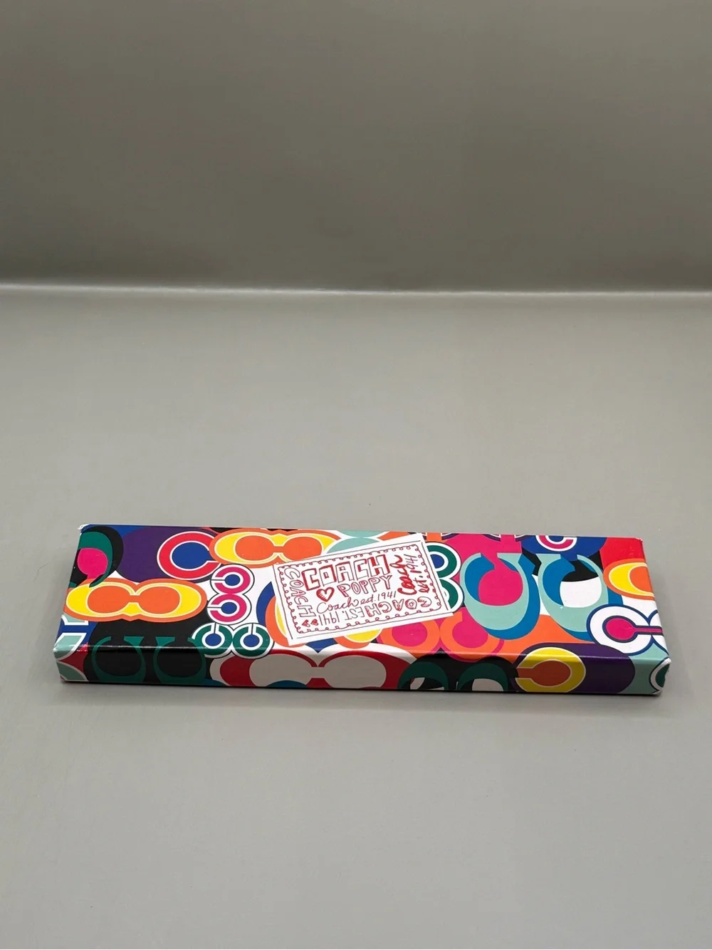 Coach Poppy Multicolor Pencils New in Box